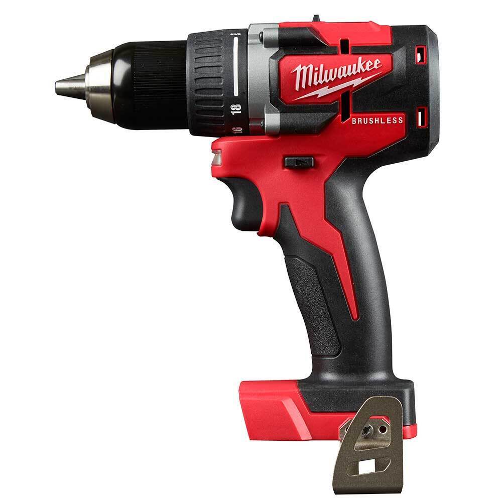 Milwaukee 2801-80 M18 18V 1/2" LED Li-Ion Drill Driver-Bare Tool-Reconditioned