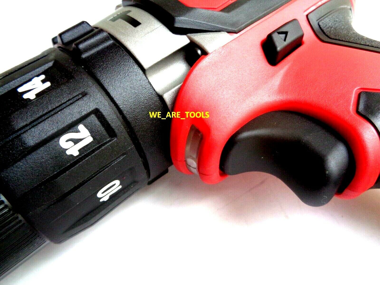 New Milwaukee M18 2607-20 Cordless 1/2" Compact Hammer Drill Driver 18 Volt 18V