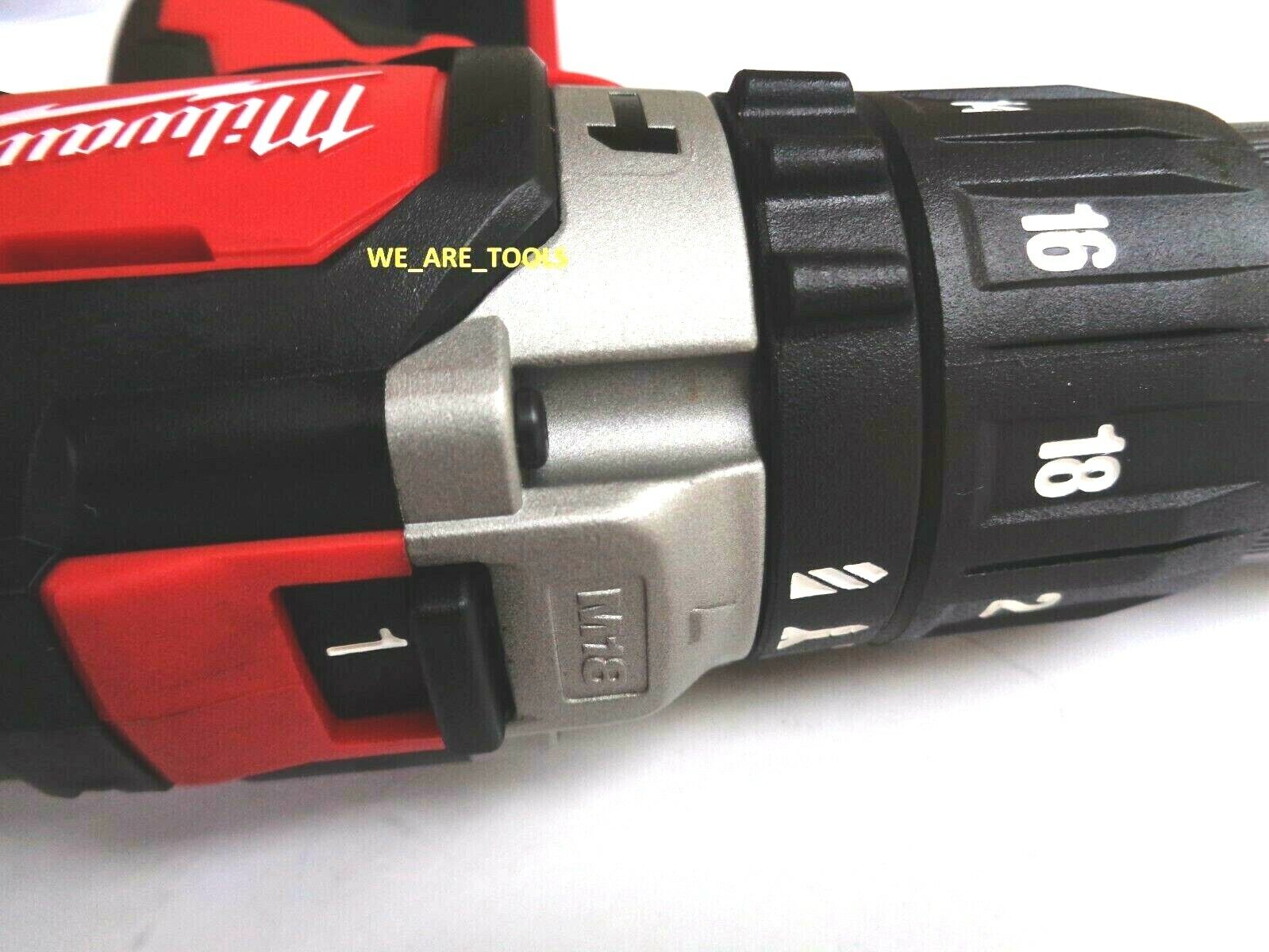 New Milwaukee M18 2607-20 Cordless 1/2" Compact Hammer Drill Driver 18 Volt 18V