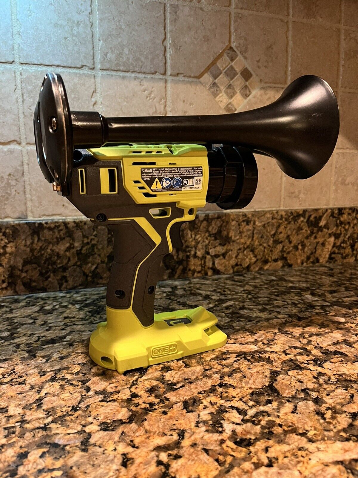 Ryobi Compressor Driven Train Horn