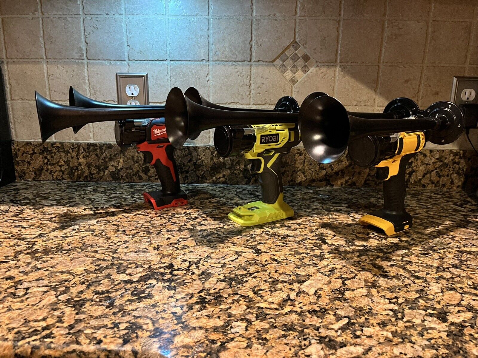 Ryobi Compressor Driven Train Horn