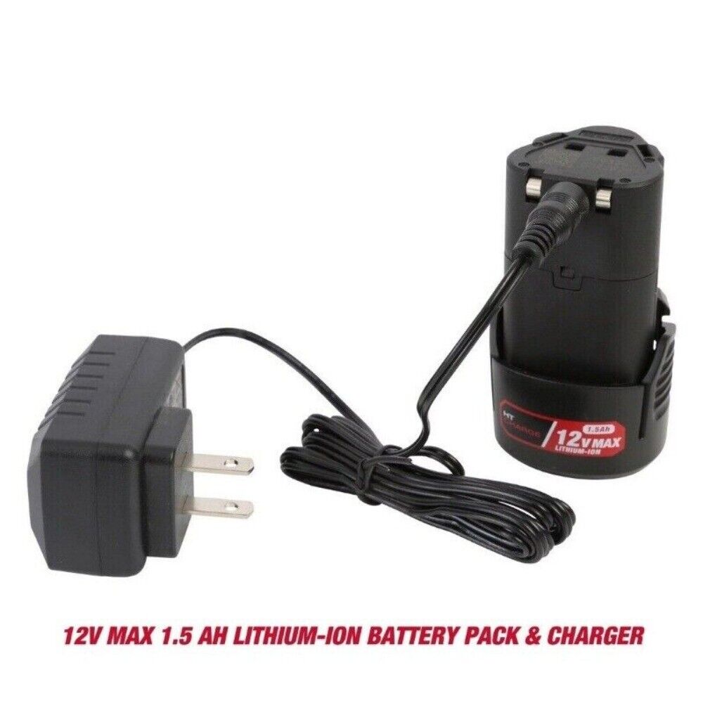 12V Max Lithium-Ion Cordless 3/8-inch Drill Driver with 1.5Ah Battery