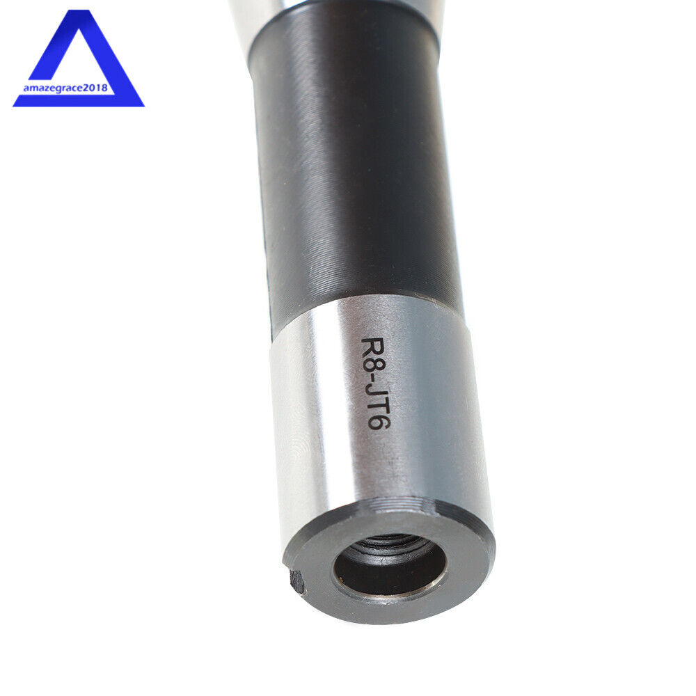 Drill Chuck 1/32"- 5/8" JT6 Keyless Self Tighten Heavy Duty W/R8 Shank Adapter