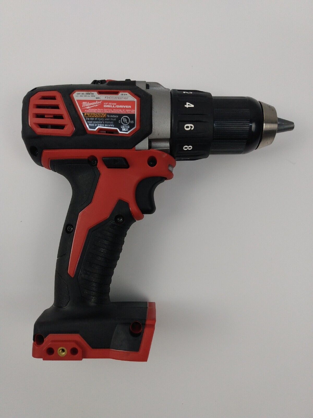 Milwaukee 2606-20 18V Lithium-Ion Cordless 1/2 in. Drill Driver