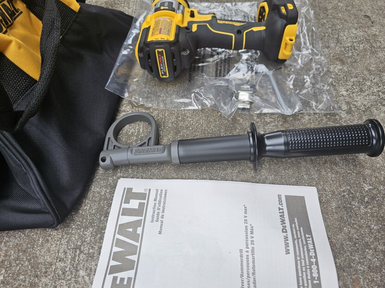 DEWALT DCD999 20V Cordless Hammer Drill FLEXVOLT 60/20V TOOLS ONLY 