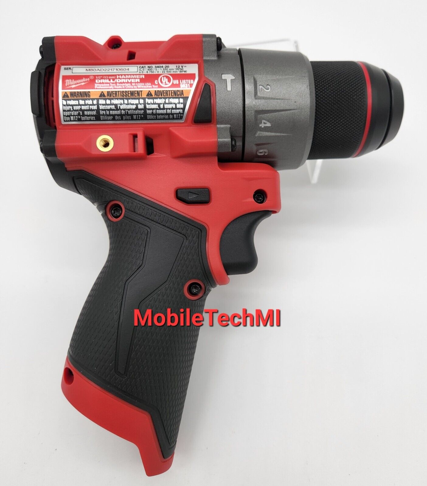 Milwaukee M12 FUEL 1/2" Hammer Drill 3404-20 + Impact Driver 3453-20 - Brand NEW