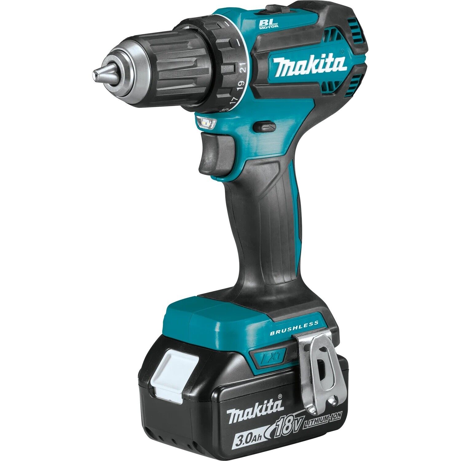 Makita XFD131 18V LXT® Lithium‑Ion Brushless Cordless 1/2" Driver‑Drill Kit