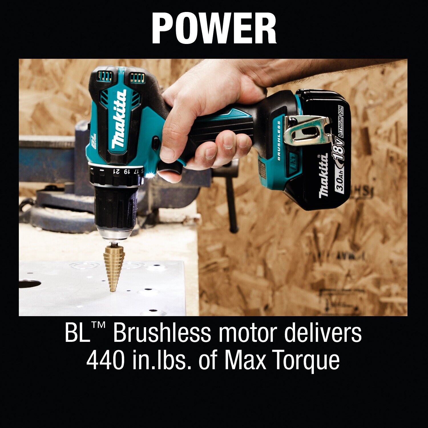 Makita XFD131 18V LXT® Lithium‑Ion Brushless Cordless 1/2" Driver‑Drill Kit