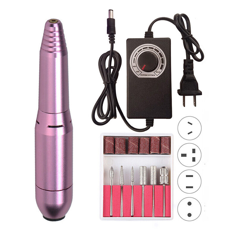 35000RPM Electric Nail Drill Machine Manicure Nail Drill File Gel Remover USA
