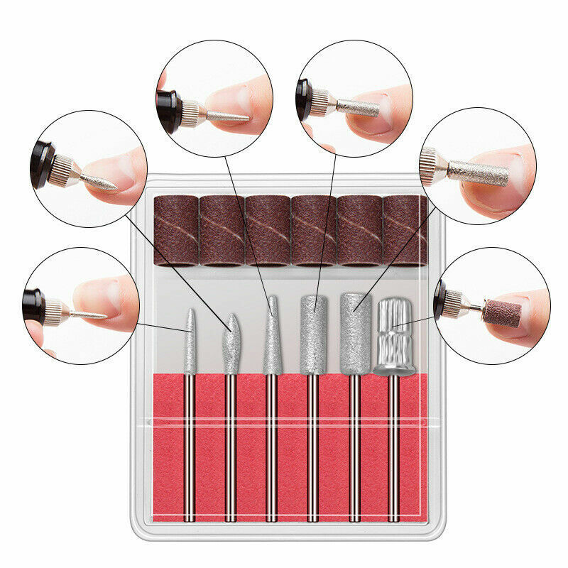 35000RPM Electric Nail Drill Machine Manicure Nail Drill File Gel Remover USA