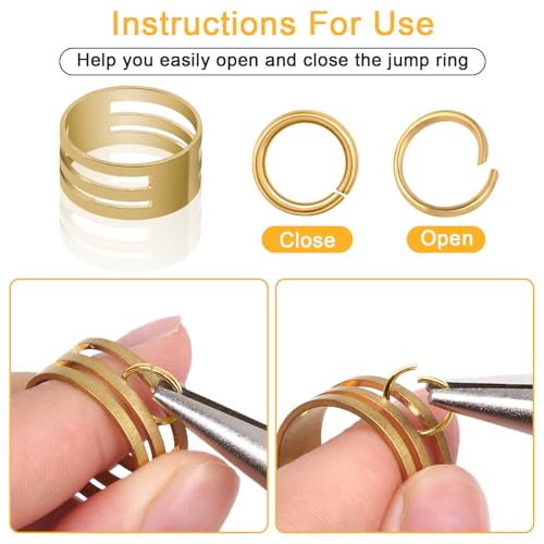 Jump Rings and Pliers Set for Jewelry Making