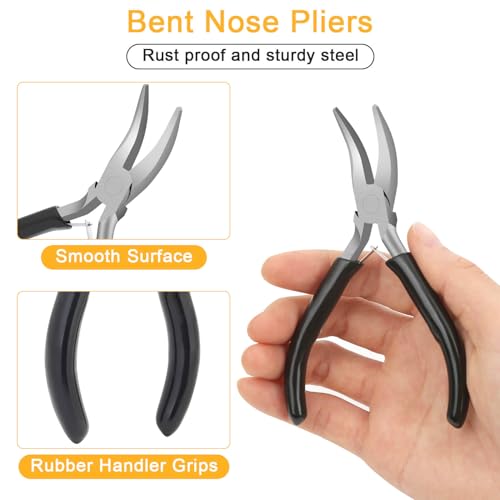 Jump Rings and Pliers Set for Jewelry Making
