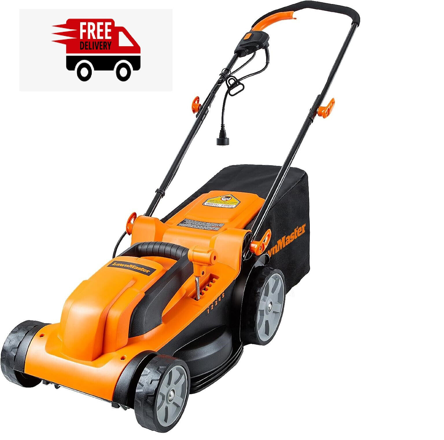 LawnMaster MEB1114K Electric Corded Lawn Mower 15-Inch 11AMP New USA