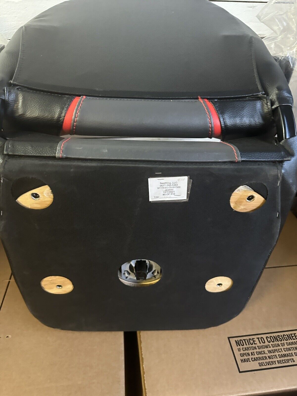 Gravely 05181300 ZTX Lawn Mower Seat with Armrests