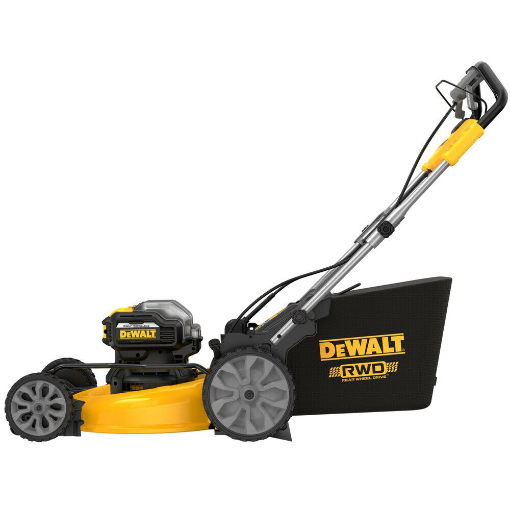 DEWALT DCMWSP255Y2 2X20V MAX 21-1/2" Rear Wheel Mower Kit w/2 Batts(12Ah) New