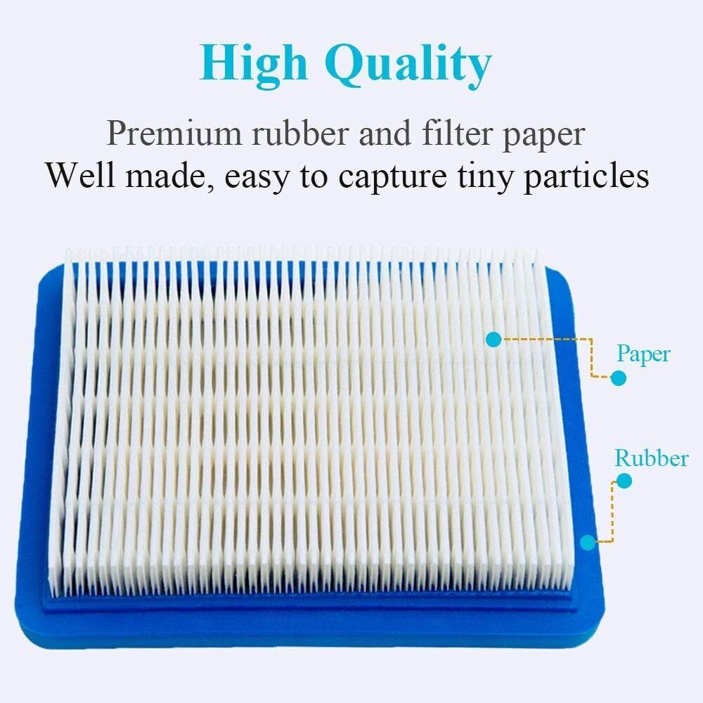 5 Pcs Lawn Mower Air Filter For Briggs Stratton Craftsman Toro Honda