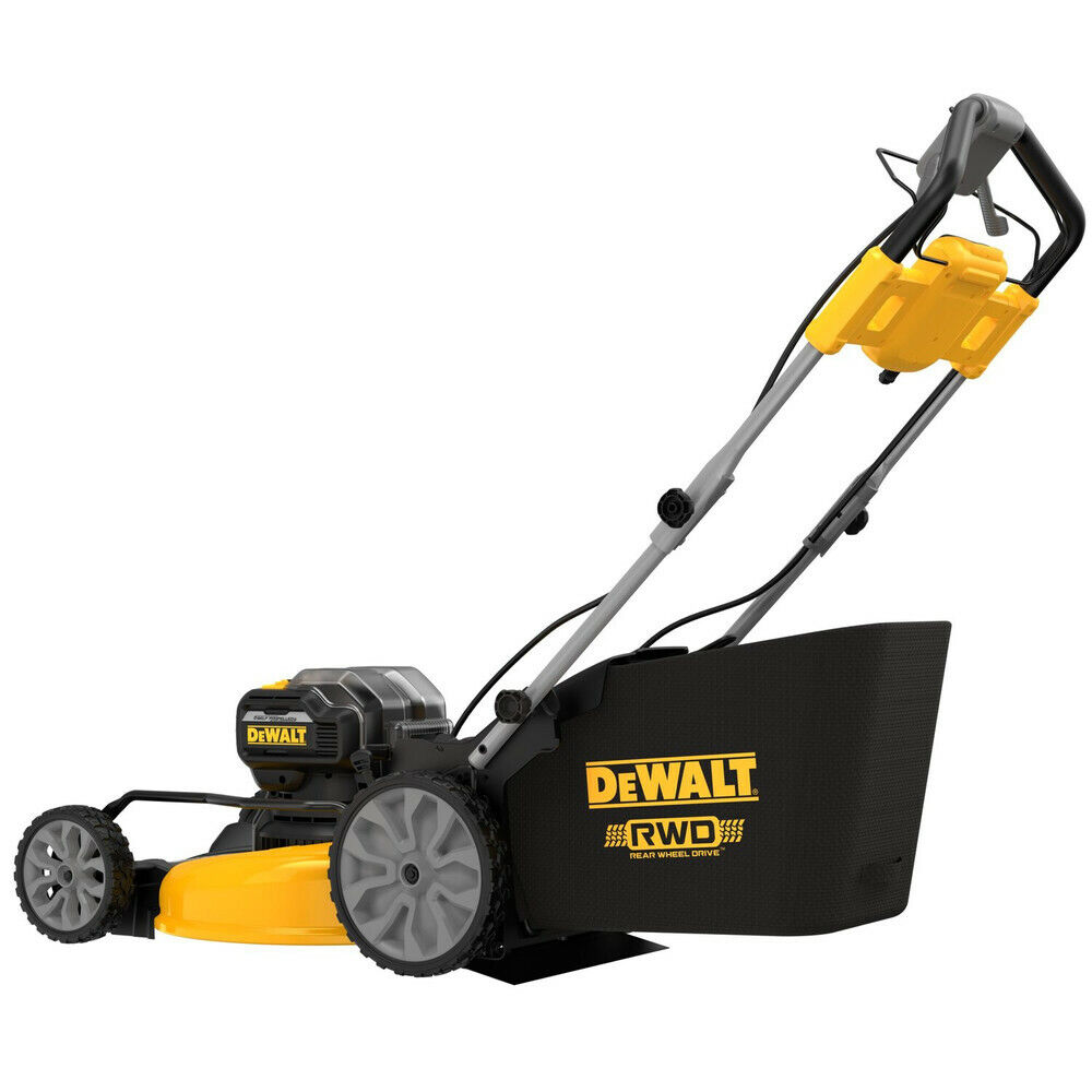 DEWALT DCMWSP255Y2 2X20V MAX 21-1/2" Rear Wheel Mower Kit w/2 Batts(12Ah) New