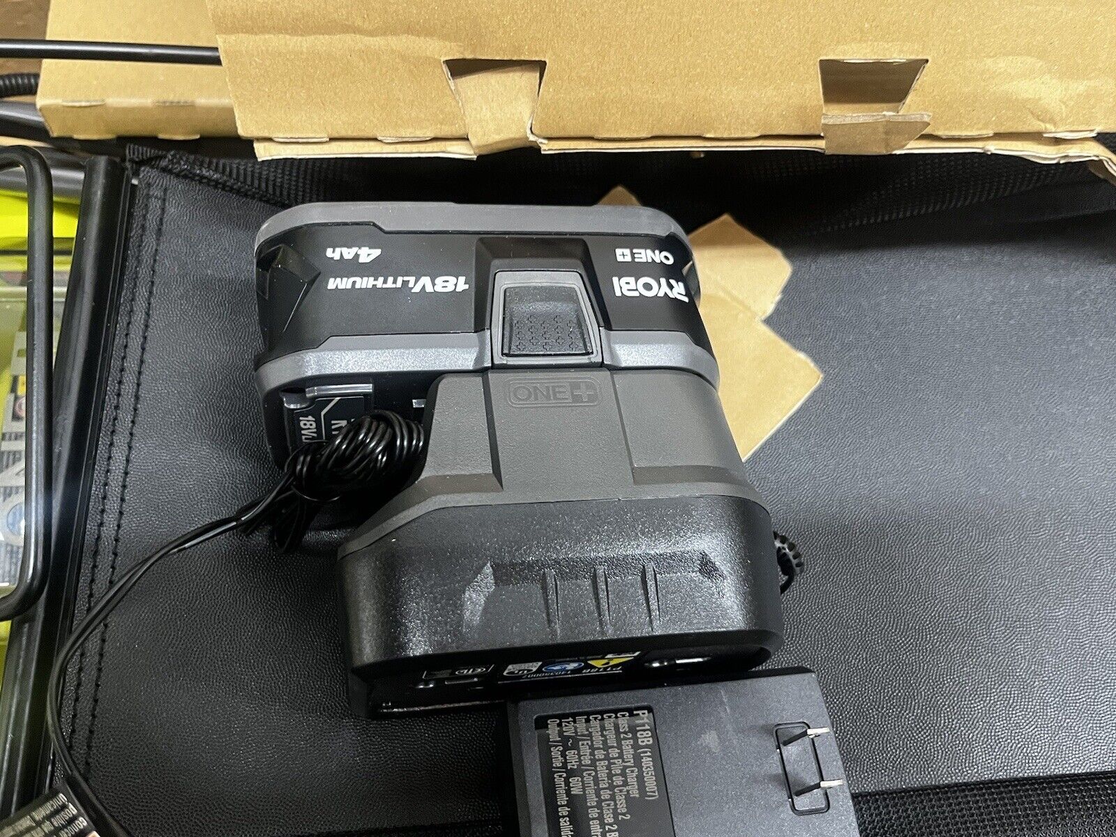 Ryobi ONE+ Walk Behind Push Lawn Mower 18 Volt 13 Inch Cordless Battery Mulching