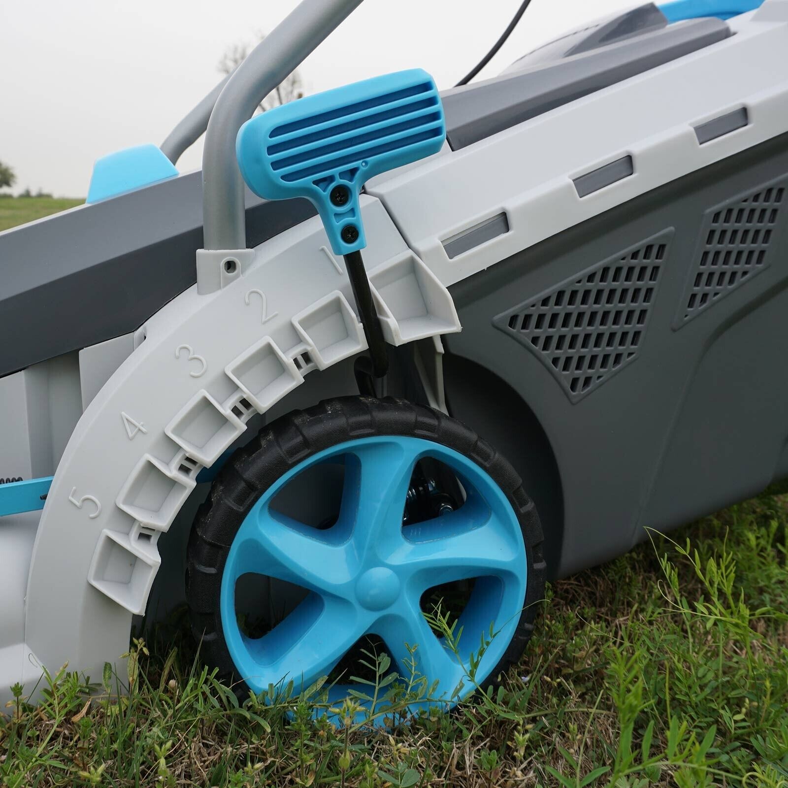 Cordless Lawn Mower 18 Inch Lightweight Lawn Mower 40V Lithium-ion Lawnmower Kit