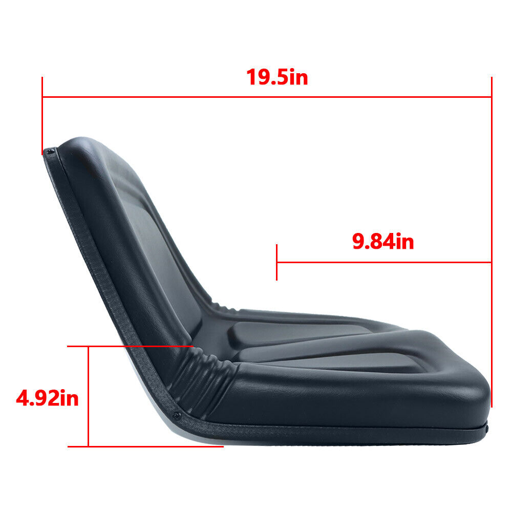 New Universal Lawn Mower High-Back Seat TM333BL US