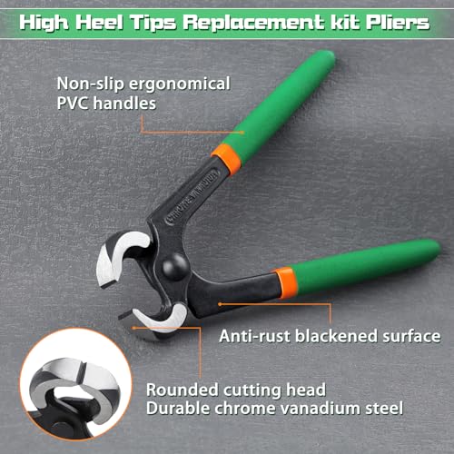 LEONTOOL High Heel Replacement Tips & Repair Kit