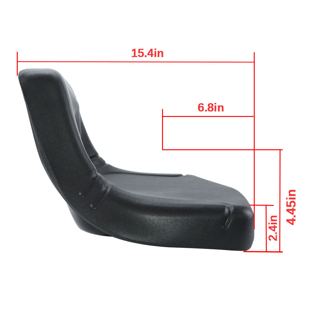 New Lawn Mower Garden Tractor Seat Black High Back