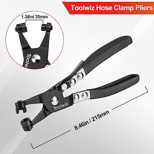 Heavy Duty Hose Clamp Pliers with Locking Device