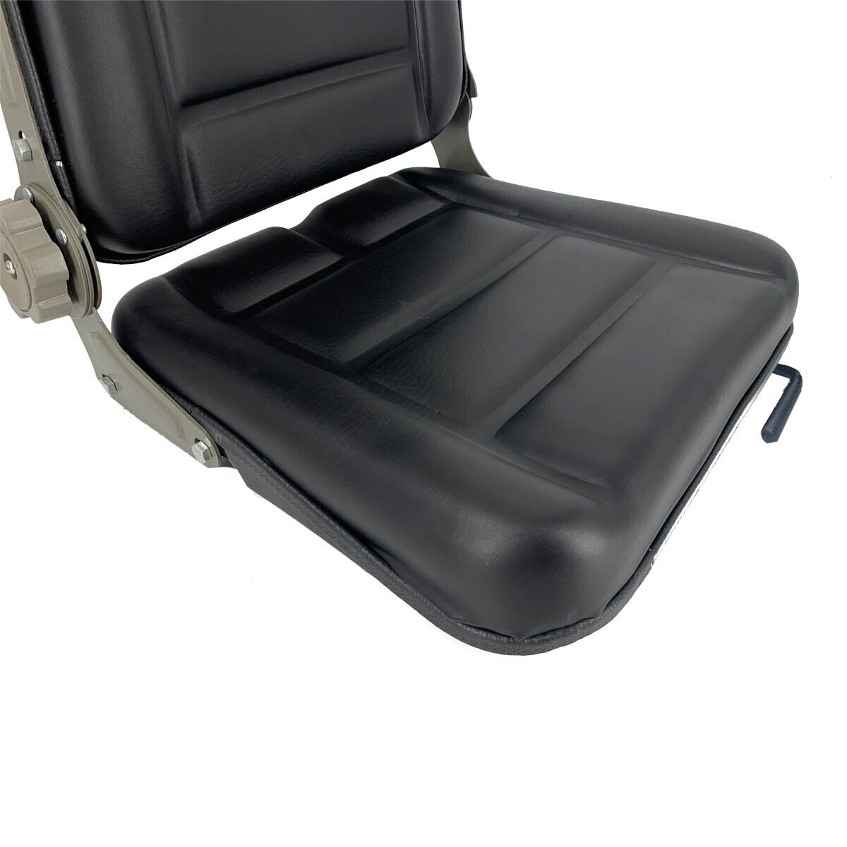 Lawn Mower Tractor Seat Universal Forklift Mower Seat Black