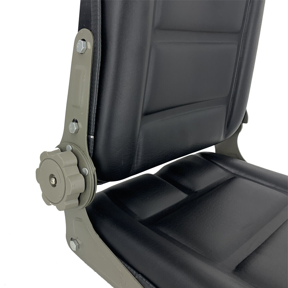 Lawn Mower Tractor Seat Universal Forklift Mower Seat Black