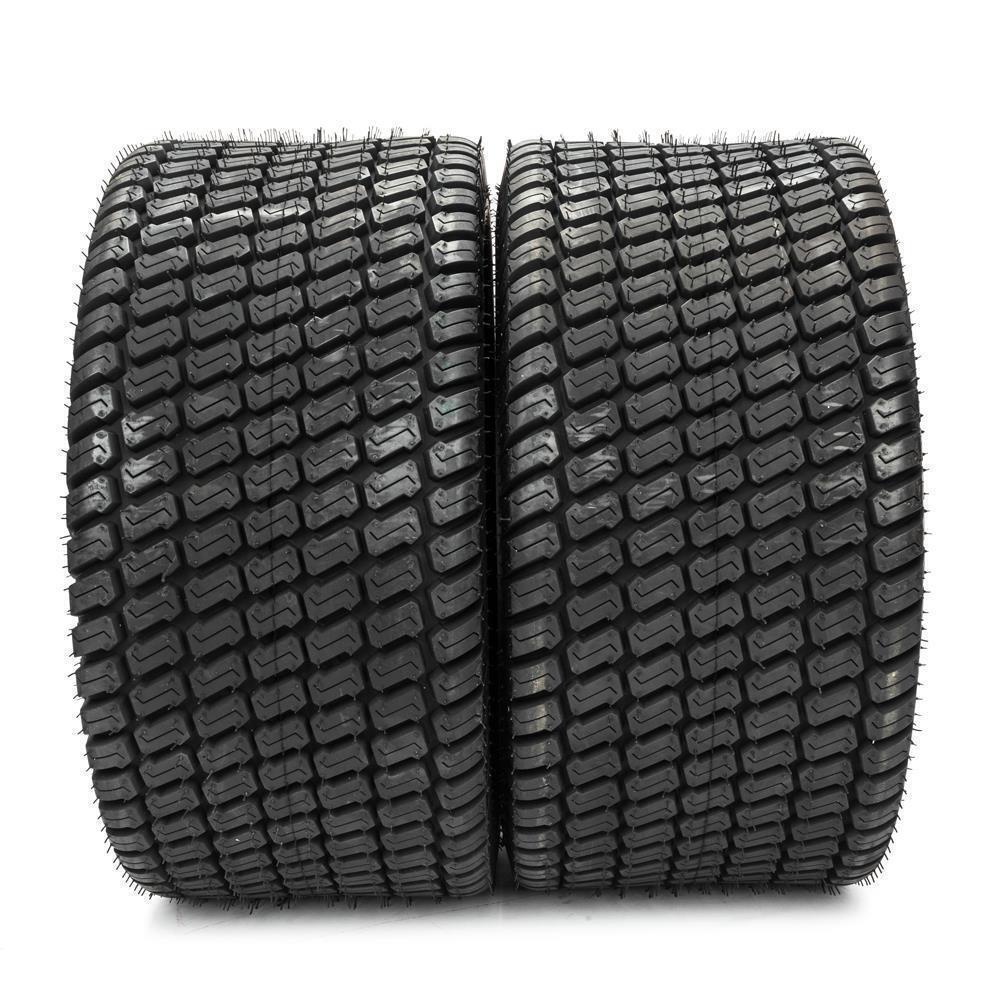 Set 2 New 23x10.50x12 Tires 4 Ply 23x10.50-12 Lawn Mower Tractor Factory Direct