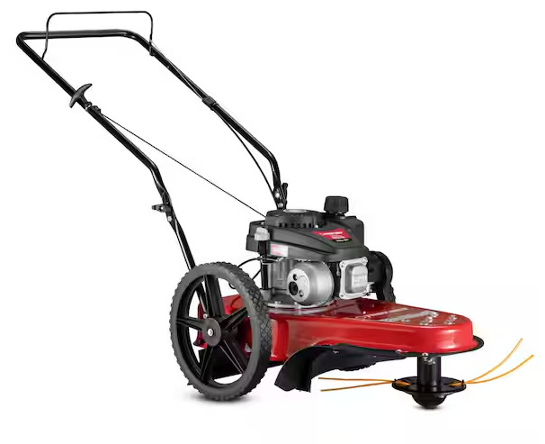 👨‍🌾 Troy-Bilt Walk Behind String Trimmer Mower, TB22TM 22 in. 140 cc Gas Red