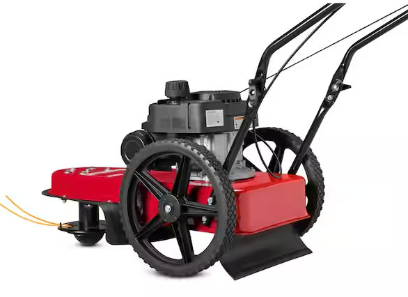 👨‍🌾 Troy-Bilt Walk Behind String Trimmer Mower, TB22TM 22 in. 140 cc Gas Red