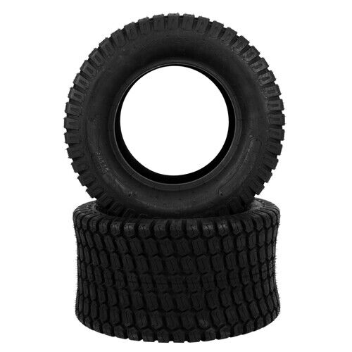 Set of 2 24x12.00-12 Lawn Mower Garden Tractor Turf Tires 6 Ply Tubeless 2205Lbs