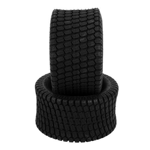 Set of 2 24x12.00-12 Lawn Mower Garden Tractor Turf Tires 6 Ply Tubeless 2205Lbs