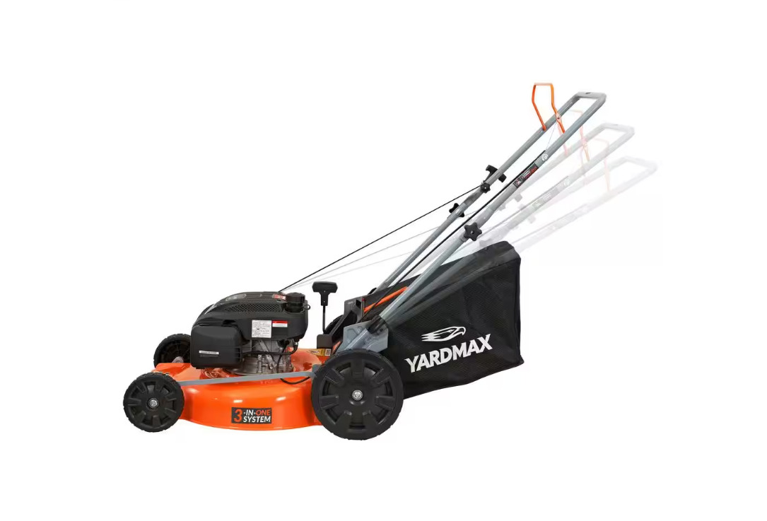 21" 3-in-1 Gas-Powered Push Mower 170cc (YG1650)
