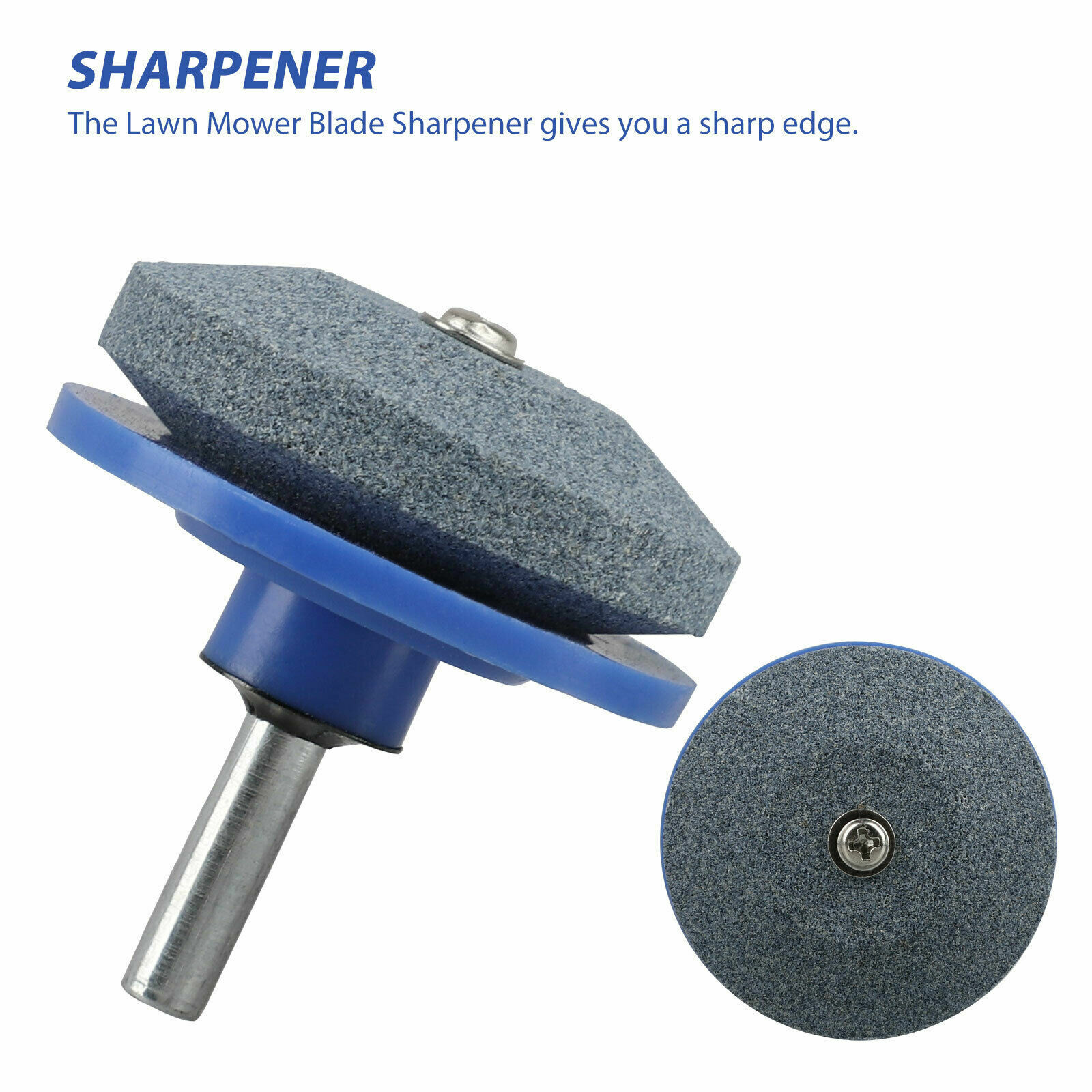 Lawn Mower Blade Balancer Sharpener Set For Lawn Mower Tractor Garden Tools