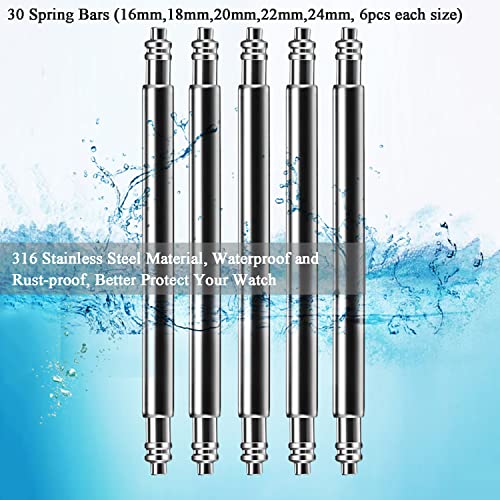 Aokelily Watch Spring Bar Plier Tool Set Kit