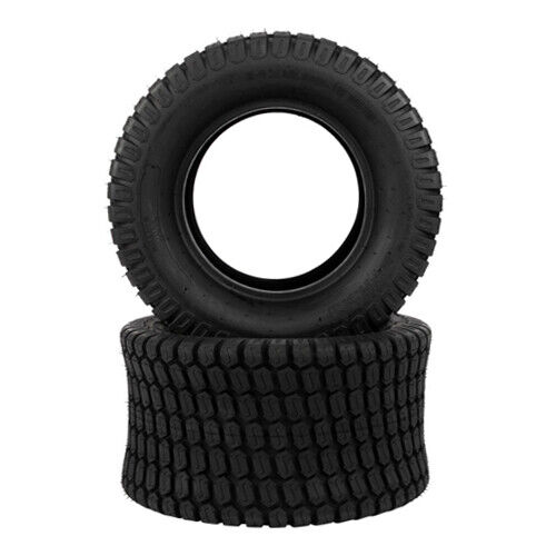 Two 24x12.00-12 Lawn & Garden Mower Tractor Turf Tires 4 Ply 24x12-12 24x12x12