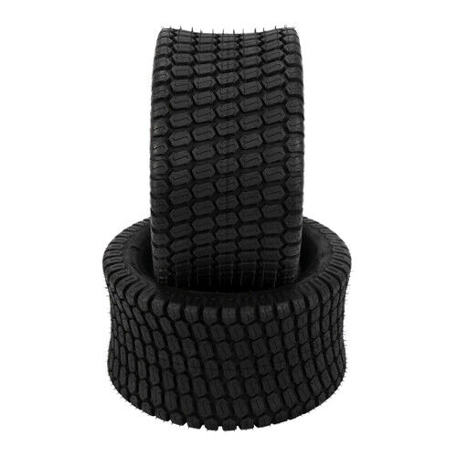 Two 24x12.00-12 Lawn & Garden Mower Tractor Turf Tires 4 Ply 24x12-12 24x12x12