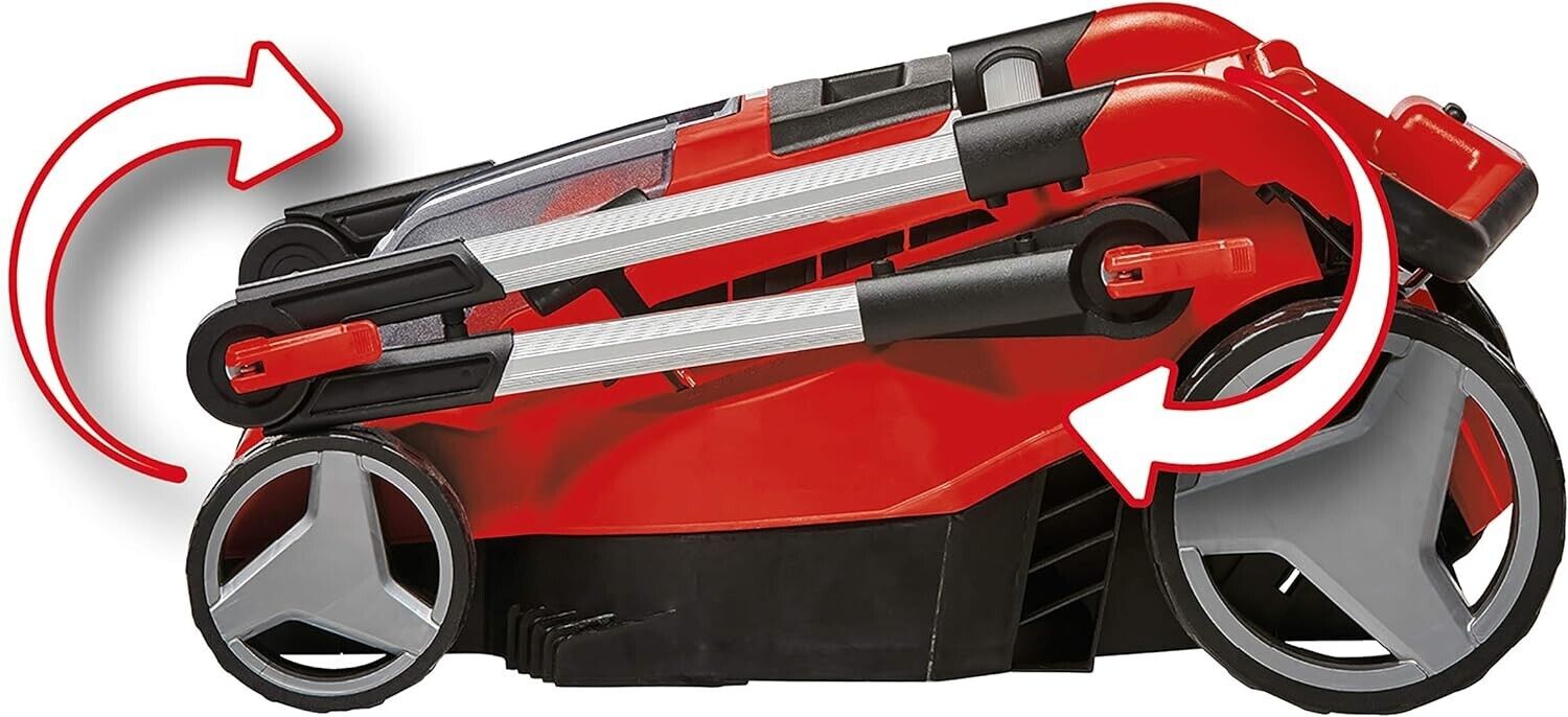 Einhell GE-CM 36 Volt Cordless 15 Inch Walk Behind Push Lawn Mower Brand New