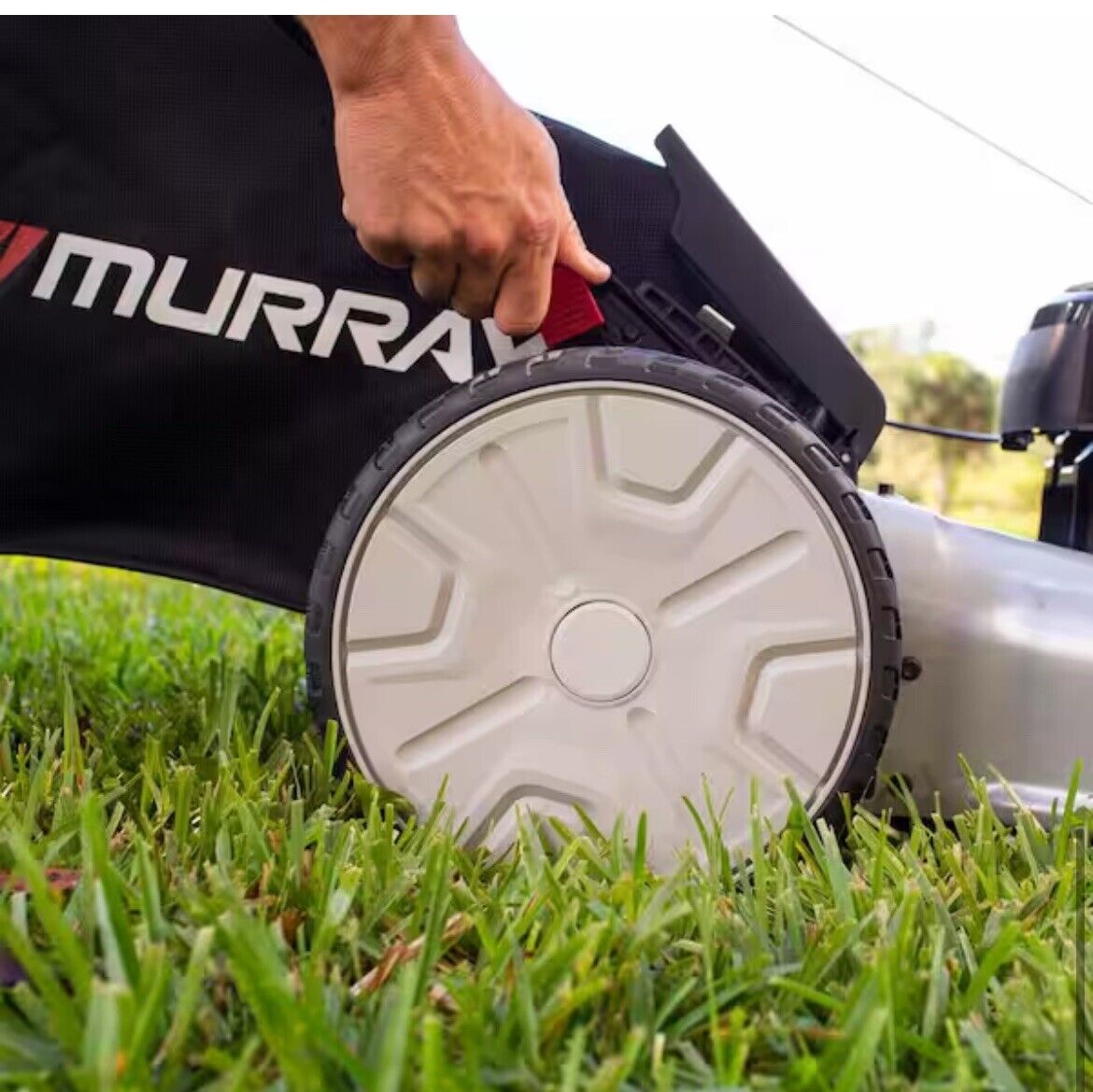 Murray Gas Lawn Mower 140 cc+Adjustable Cutting Height+Foldable Handle+ Mulch