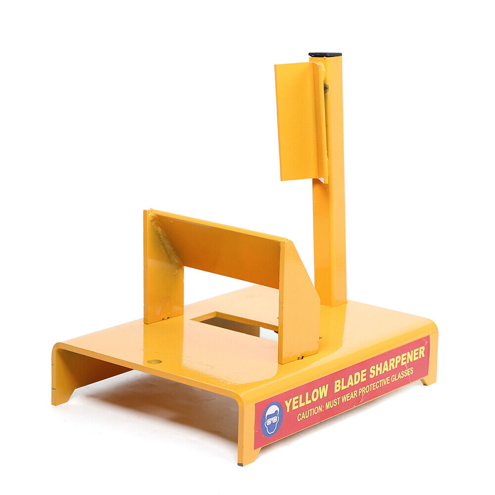Hornet Lawn Mower Yellow Blade Sharpener Sharpening Tool With Sharpener Blade US