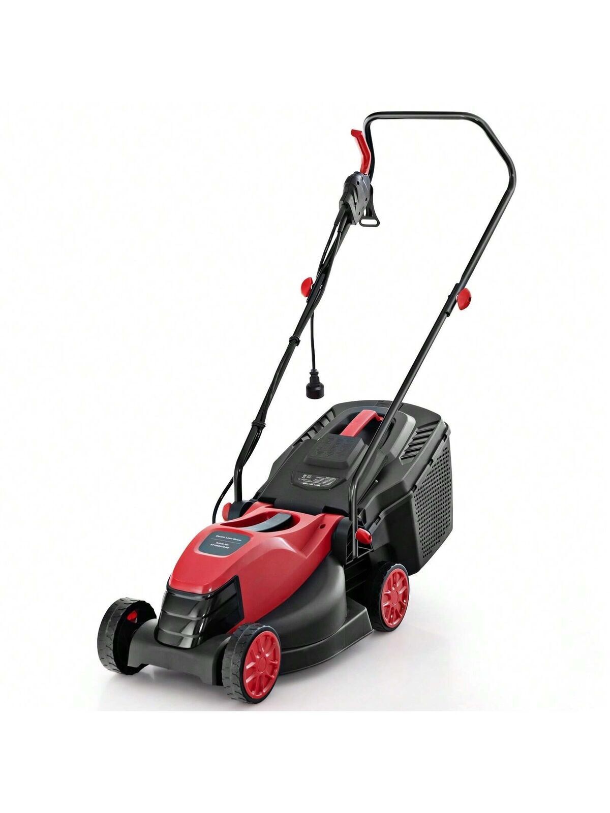 Electric Corded Lawn Mower 12-AMP 14-Inch Walk-Behind Lawnmower