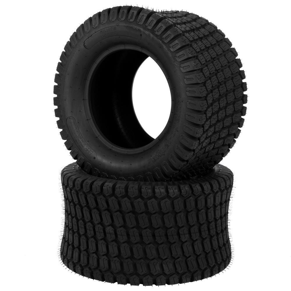 2pcs 24x12.00-12 Lawn Mower Garden Tractor Turf Tires 8 Ply 24x12-12 24x12x12