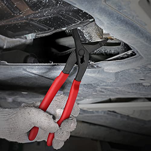 WORKPRO 12" Adjustable Oil Filter Pliers & Wrench