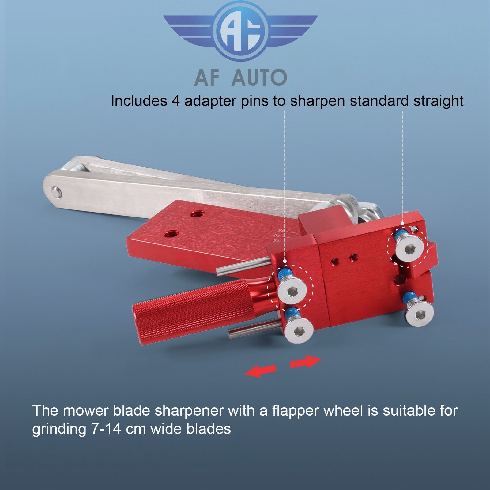 Sharpener 5005 Model Lawn Mower Blade Sharpener for Straight and Standard Blades