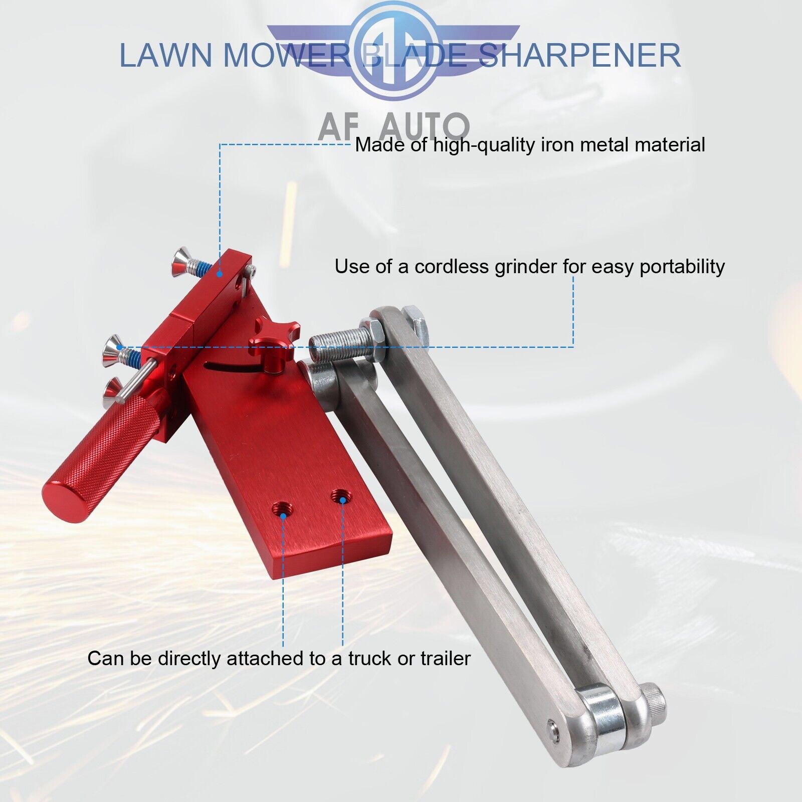 Sharpener 5005 Model Lawn Mower Blade Sharpener for Straight and Standard Blades