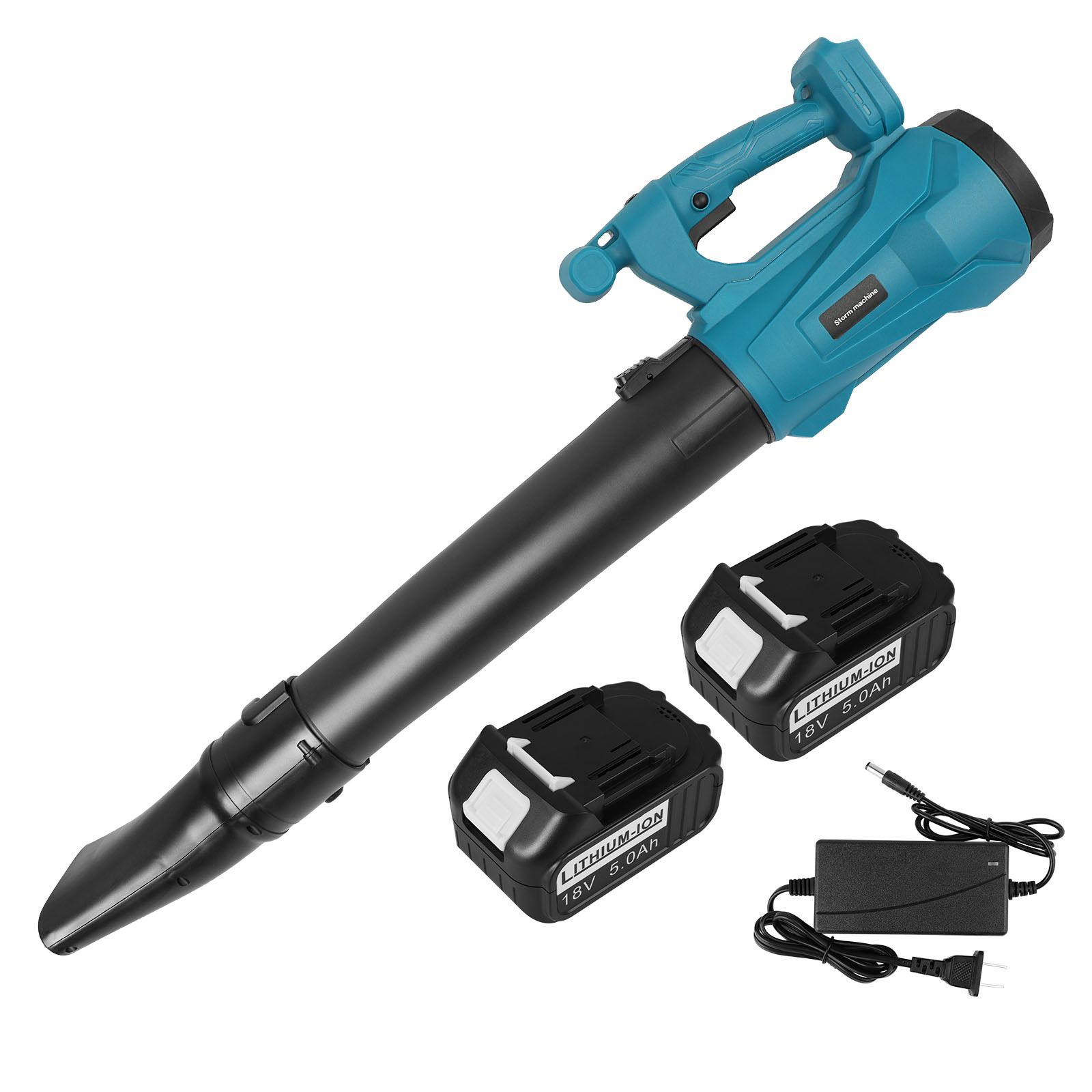 6 Speed Cordless Leaf Blower For 18V Makita Battery&Charger Electric Leaf Blower