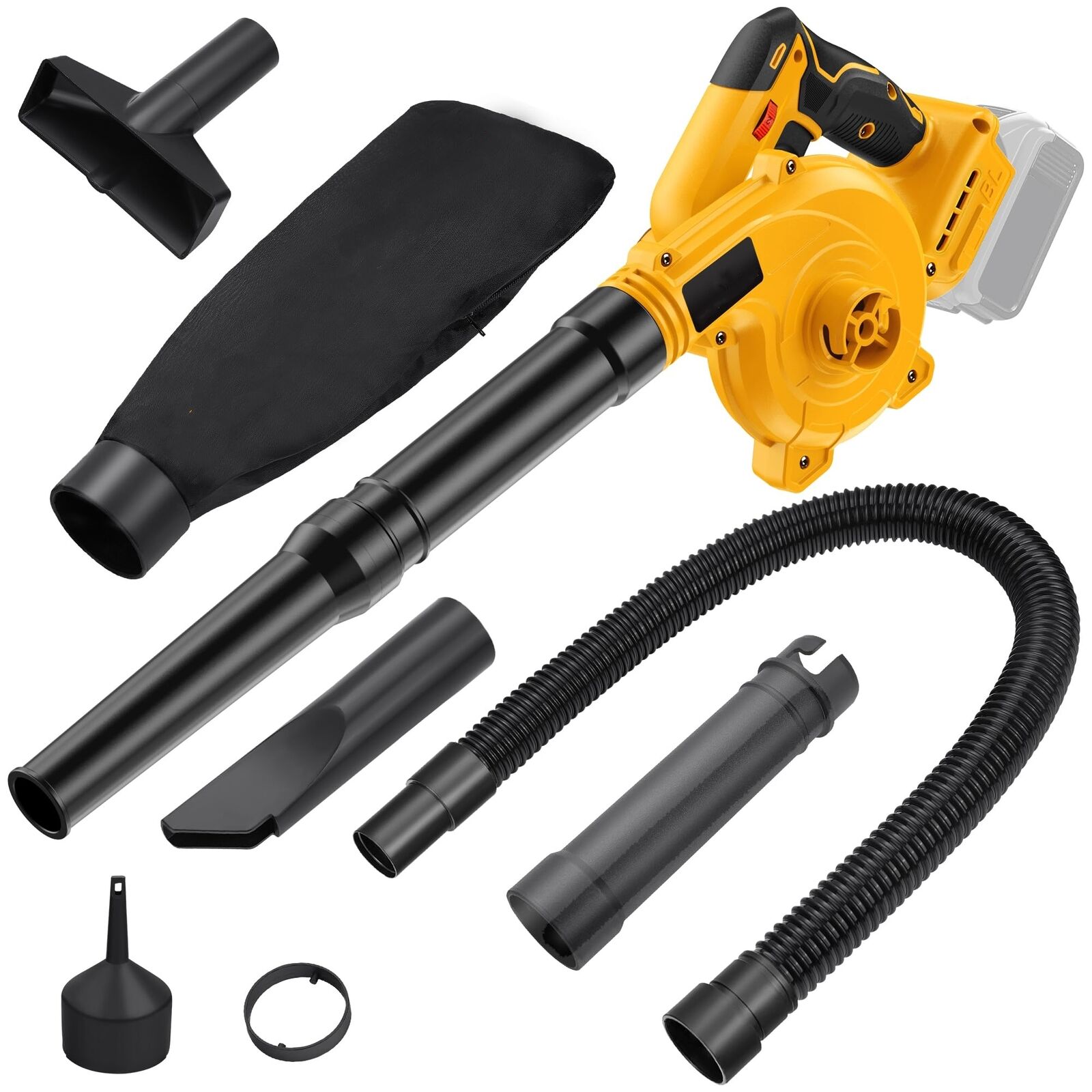 Cordless Leaf Blower for DEWALT 20V Max Battery,Electric Jobsite Air Blower