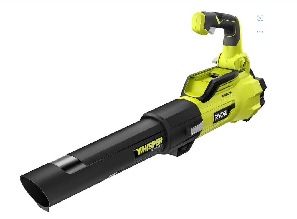 Ryobi 550 CFM Brushless Whisper 40v Jet Fan Cordless Leaf Blower (Tool Only)READ